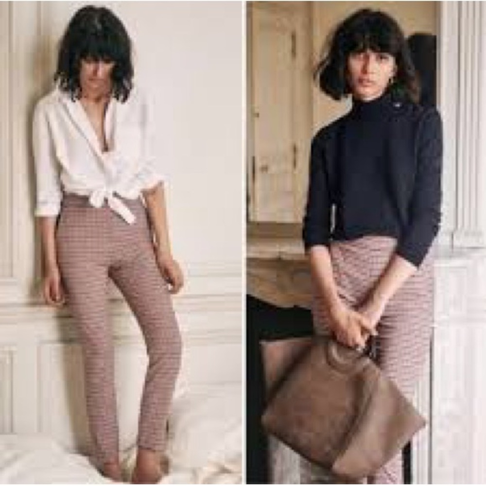 Sezane Clara - Blue/ Red Tiles